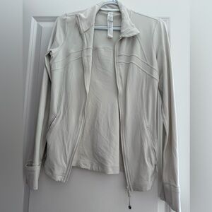 Lululemon Athletica Cream Utility Jacket